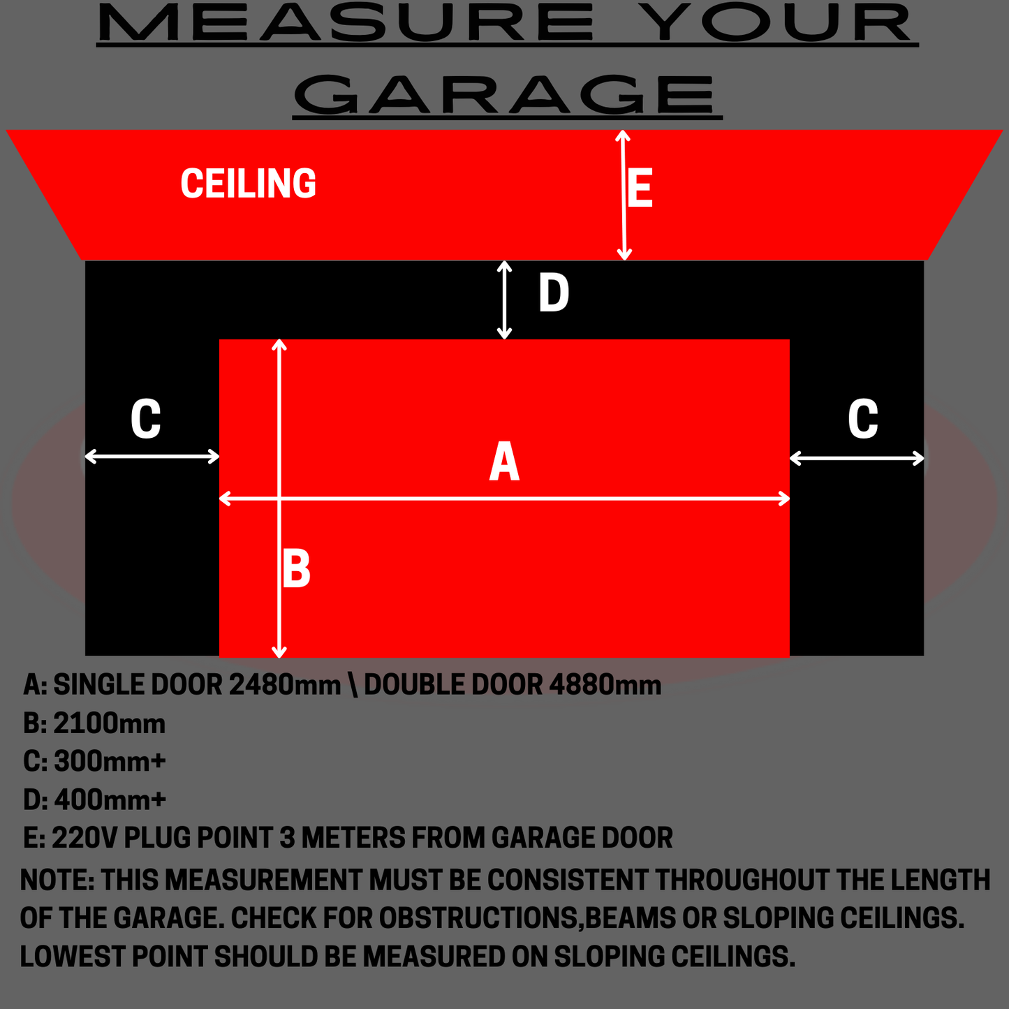 Aluminium Frameless Mirror Garage Door - Ultra-Modern Reflective Finish - Single&Double