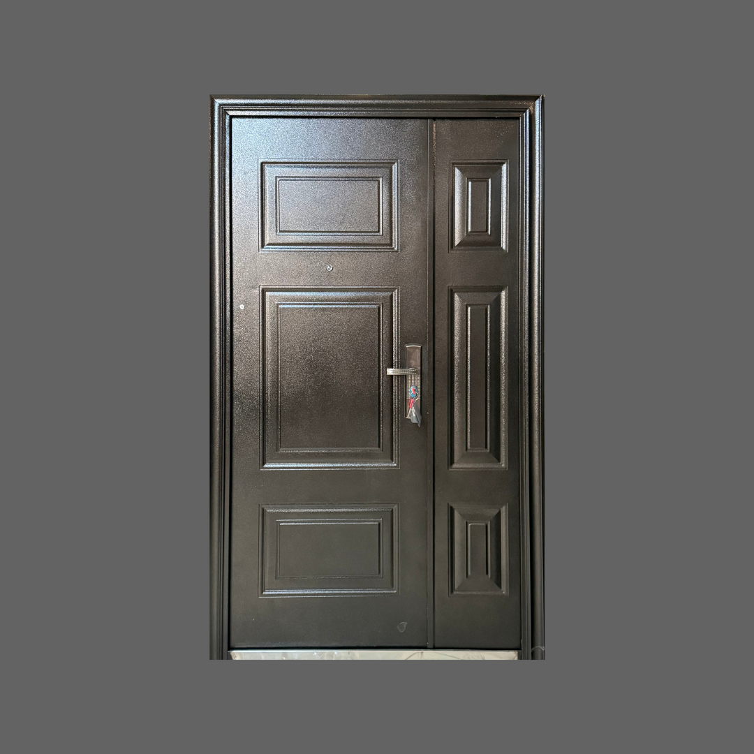 322 Entry+ Steel Security Door- Multi-Lock | Golden Brown | Single & Pivot Size