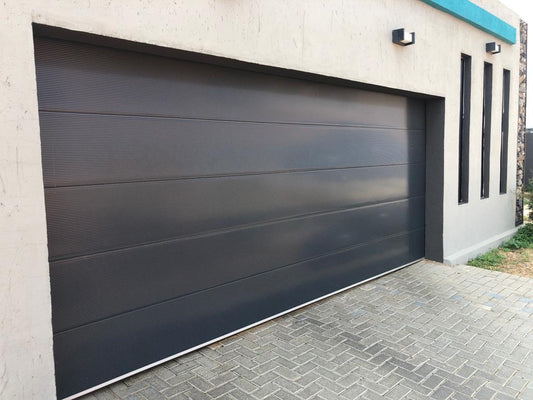 Water Ripple Design Garage Door