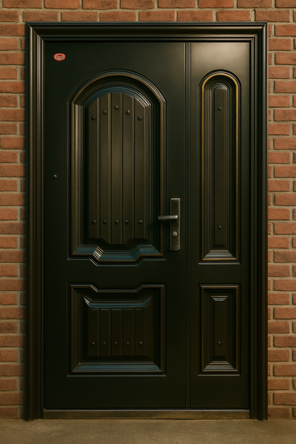 C620 Copper Steel Security Door - Multi-Lock | Frame, Handle & Lock Included