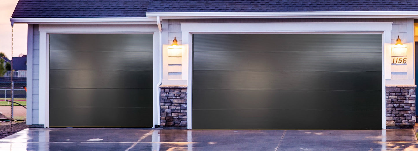 Water Ripple Design Garage Door