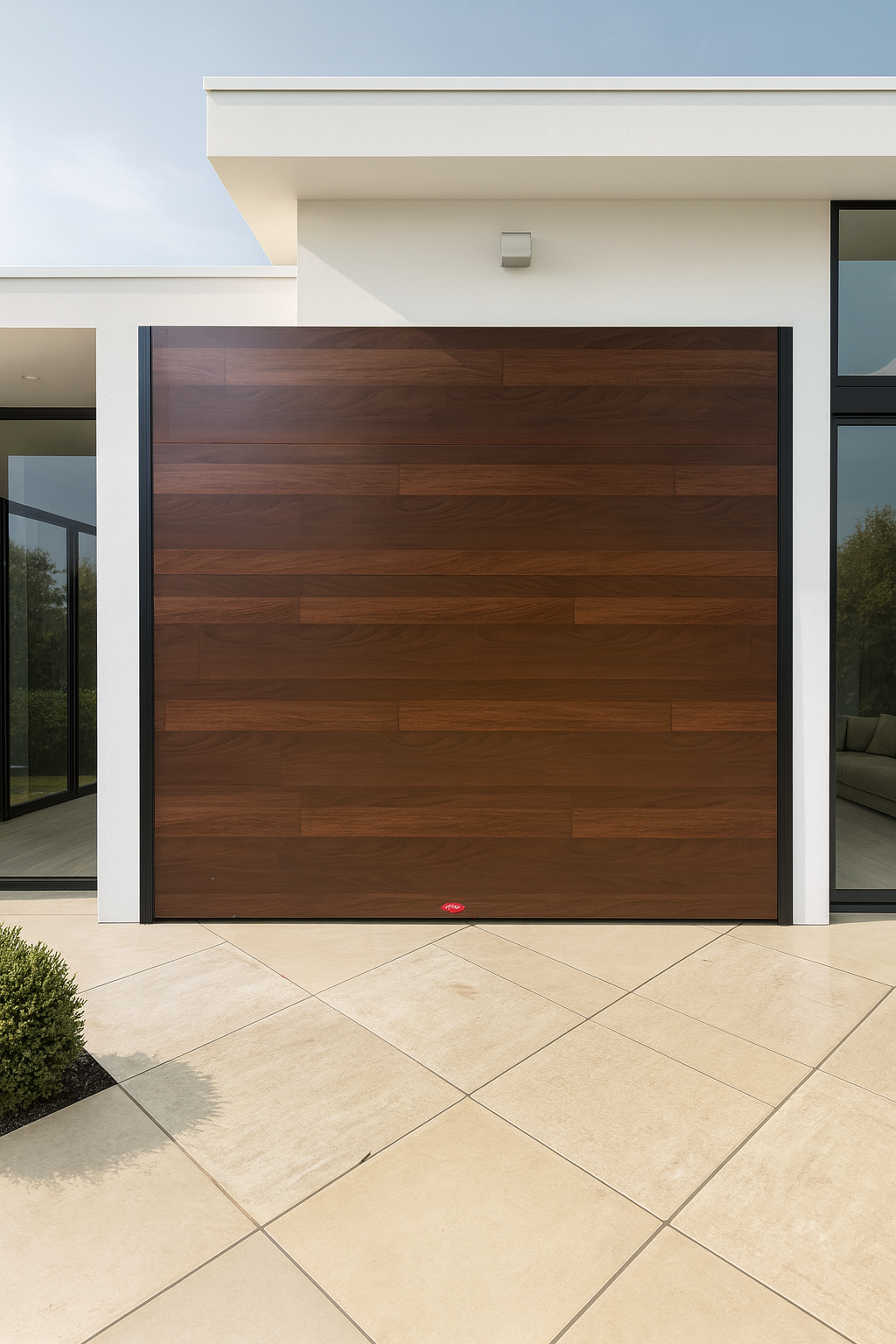 Timberline Insulated Steel Garage Door - Single & Double - 3 Colours